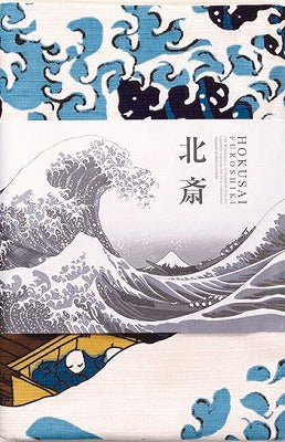 【三巾】波裏に富士（The Great Wave）