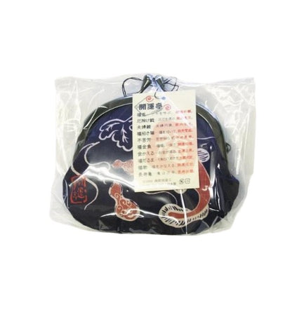 【開運亭】3.3寸小銭入れ（がま口）福兎・福招き猫・厄除け鯰・不苦労・夫婦鯉（5種）