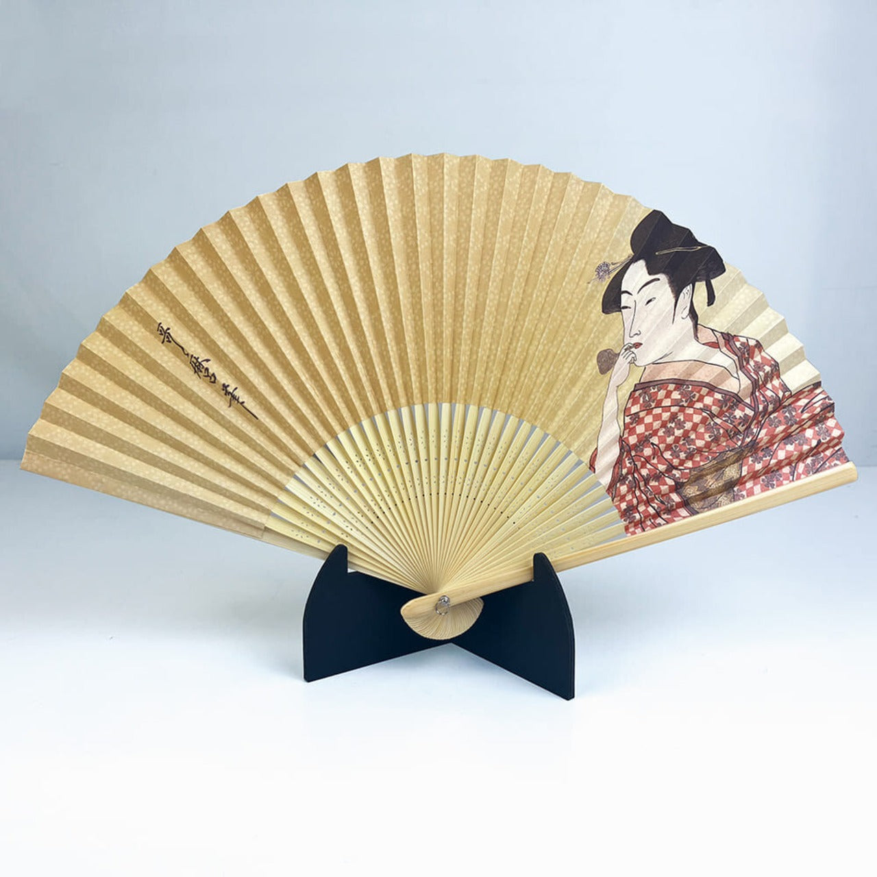【日本画の巨匠たち】喜多川歌麿 婦女人相十品・ポッピンを吹く娘